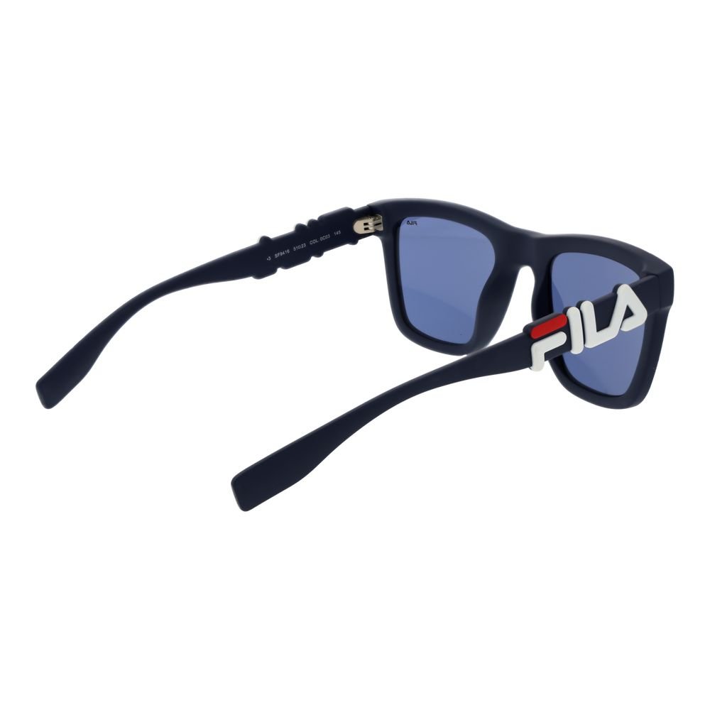 Fila Blue Plastic Sunglasses - The Gentlemen's Vault