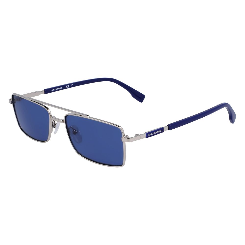 Karl Lagerfeld Gray Metal Sunglasses - The Gentlemen's Vault