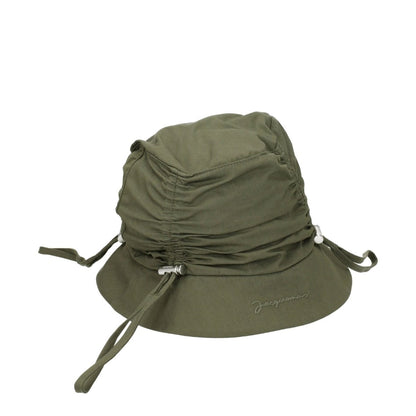 Jacquemus Green Cotton Bucket Hats - The Gentlemen's Vault