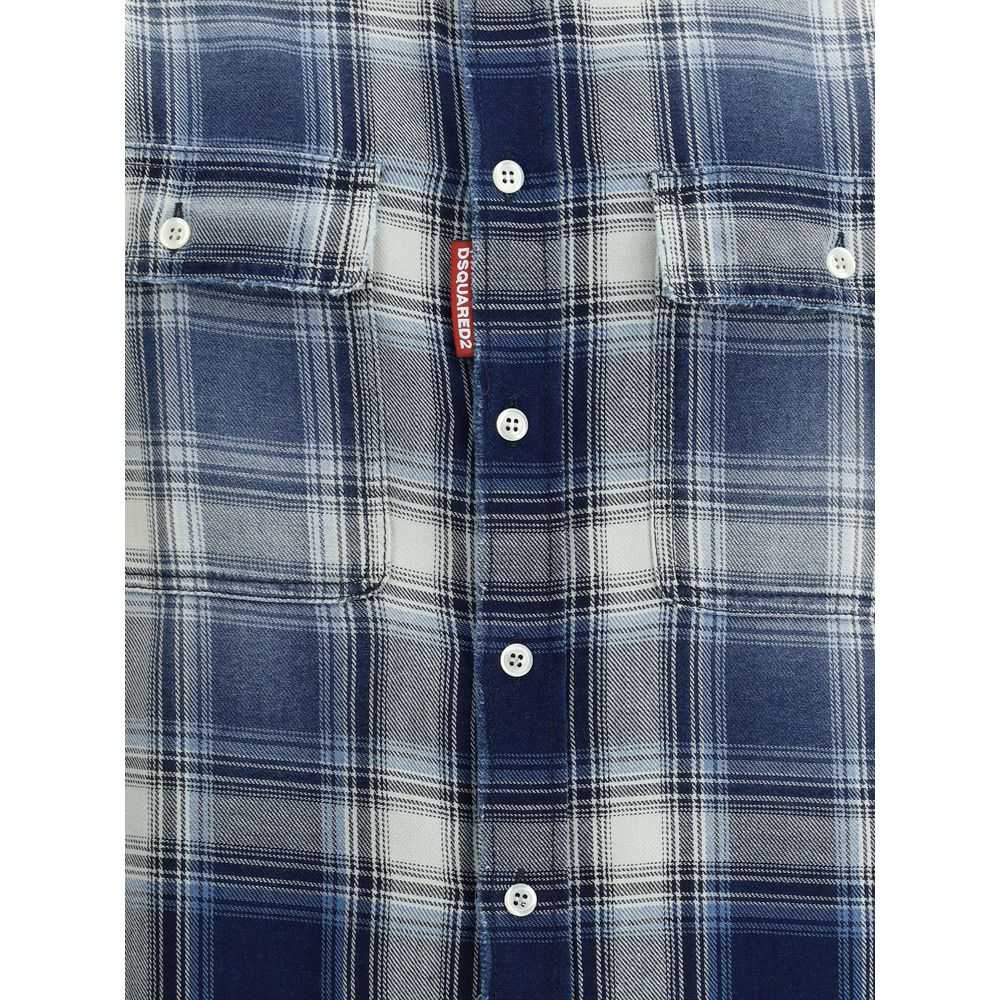 Dsquared² Cotton check Shirt - The Gentlemen's Vault
