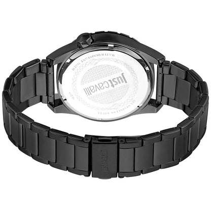 Just Cavalli Black Stainless Steel Dress Watch - The Gentlemen's Vault