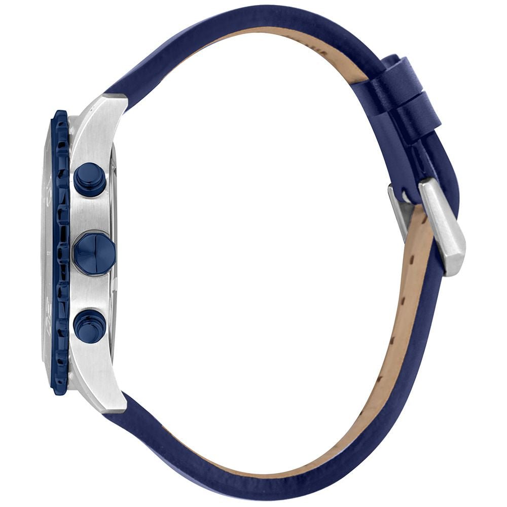 Just Cavalli Blue Leather Sport Watch - The Gentlemen's Vault