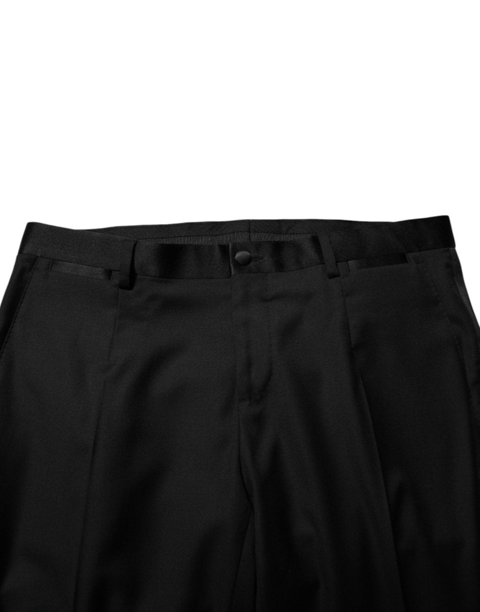 Dolce & Gabbana Black 2 Buttons Jacket Formal 2 Piece Suit - The Gentlemen's Vault