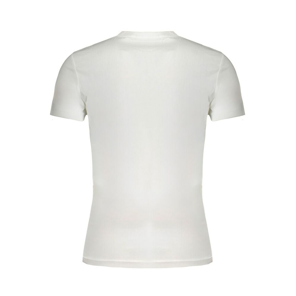 Calvin Klein White Cotton T-Shirt - The Gentlemen's Vault