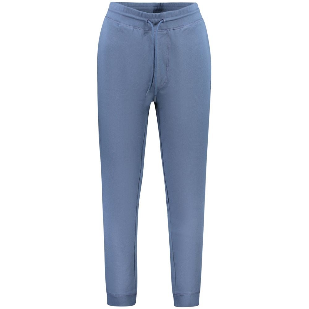 Hugo Boss Blue Cotton jogger - The Gentlemen's Vault