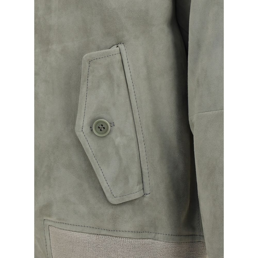 Salvatore Santoro Suede Jacket - The Gentlemen's Vault