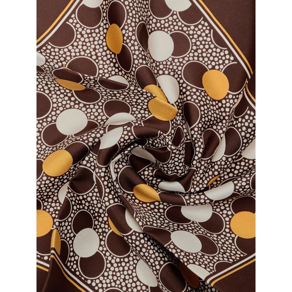 Tom Ford Brown Silk Pocket Square - The Gentlemen's Vault
