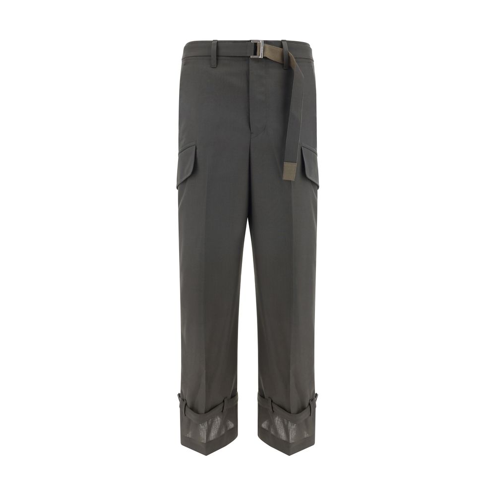 Sacai Pants with adjustable hem - The Gentlemen's Vault