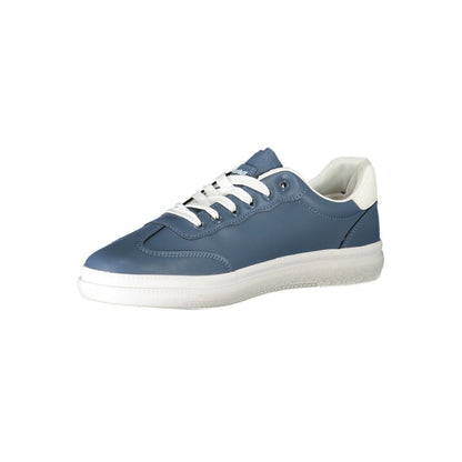 Carrera Blue Polyester Sneaker - The Gentlemen's Vault