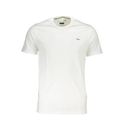 Harmont & Blaine White Cotton T-Shirt - The Gentlemen's Vault
