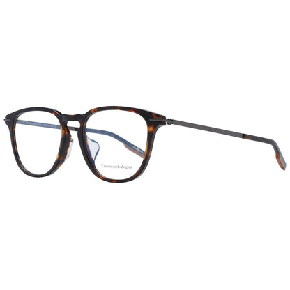 Ermenegildo Zegna Brown Men Glasses Frame - The Gentlemen's Vault