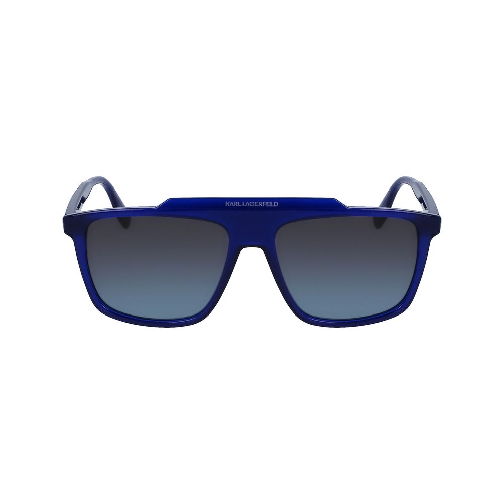 Karl Lagerfeld Blue Injected Sunglasses - The Gentlemen's Vault