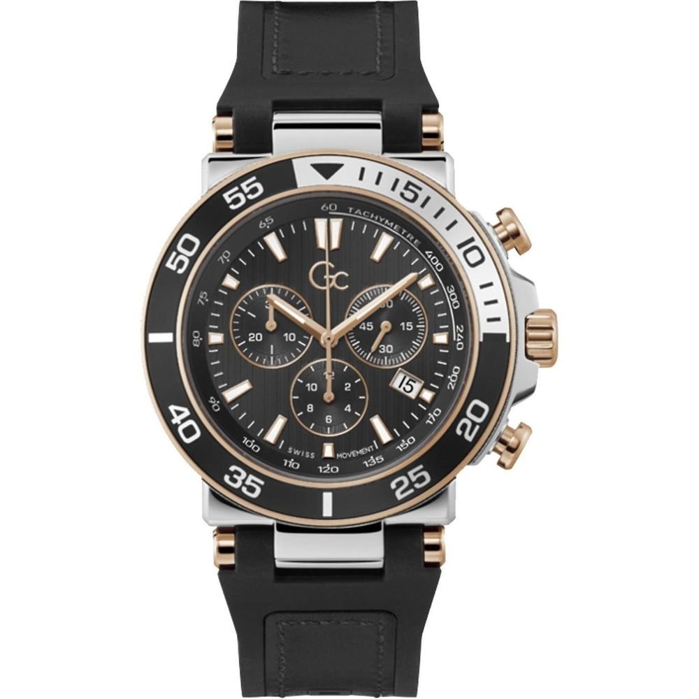 GC Black Synthetic Sport Watch - The Gentlemen's Vault