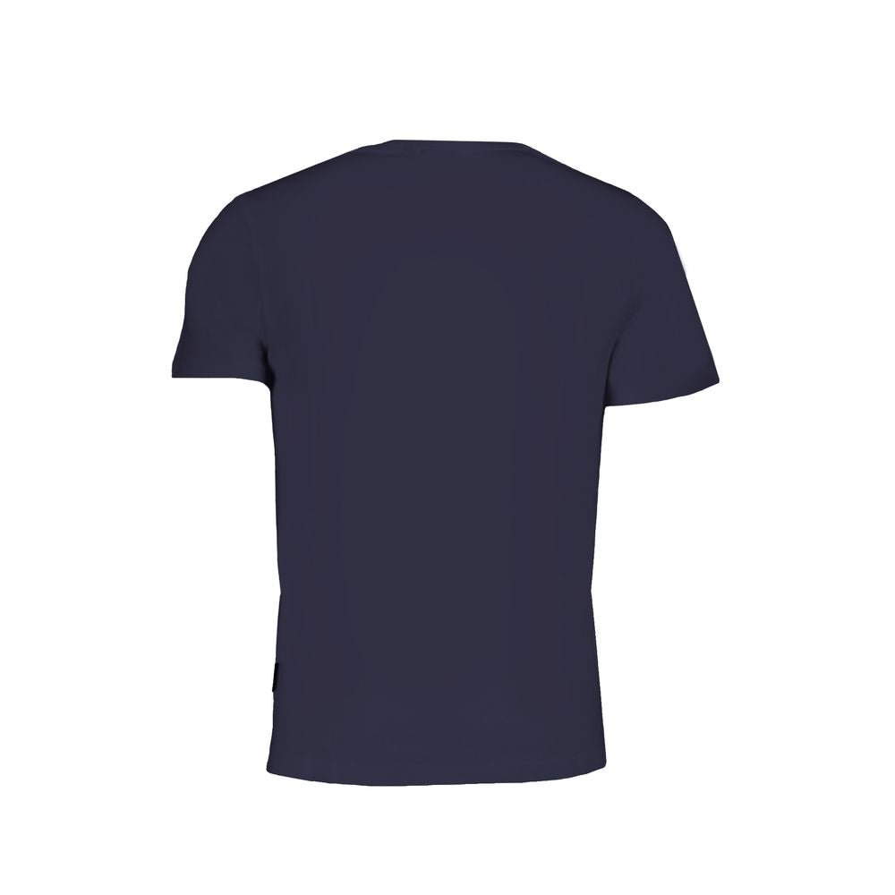 Napapijri Blue Cotton T-Shirt - The Gentlemen's Vault