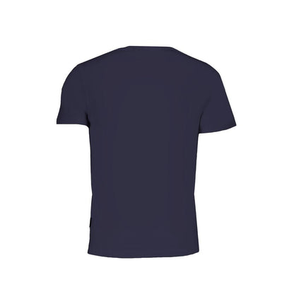 Napapijri Blue Cotton T-Shirt - The Gentlemen's Vault