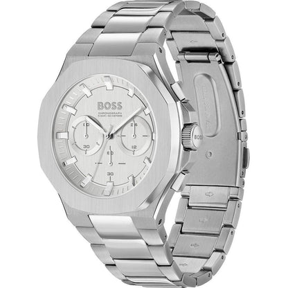 Hugo Boss Gray Stainless Steel Dress Watch - The Gentlemen's Vault
