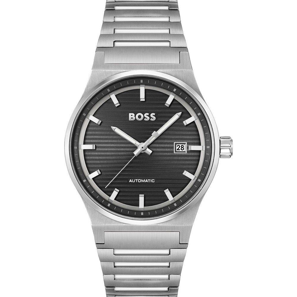 Hugo Boss Gray Stainless Steel Dress Watch - The Gentlemen's Vault