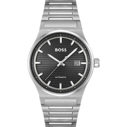Hugo Boss Gray Stainless Steel Dress Watch - The Gentlemen's Vault