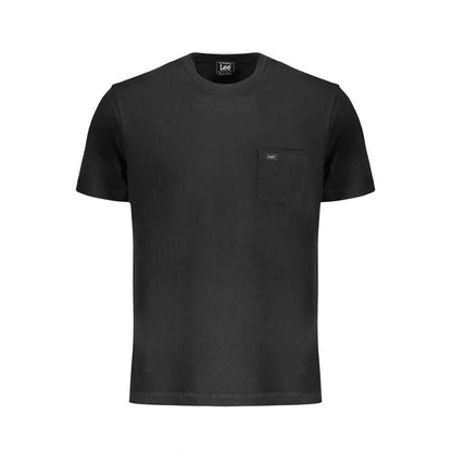 Lee Black Cotton T-Shirt - The Gentlemen's Vault