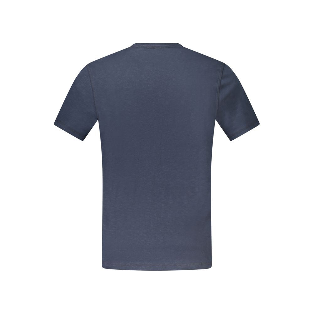 Hugo Boss Blue Cotton T-Shirt - The Gentlemen's Vault