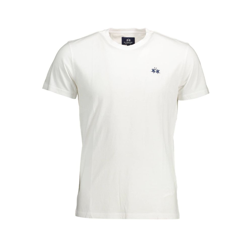 La Martina Chic Crew Neck Embroidered Tee - The Gentlemen's Vault