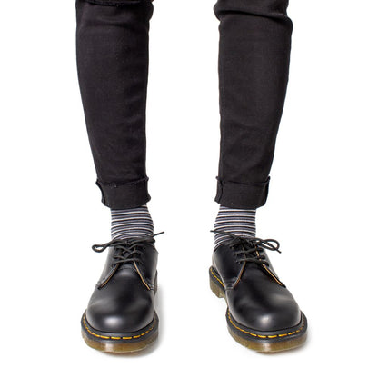 Dr. Martens Black Leather Oxfords And Derby - The Gentlemen's Vault