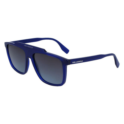 Karl Lagerfeld Blue Injected Sunglasses - The Gentlemen's Vault