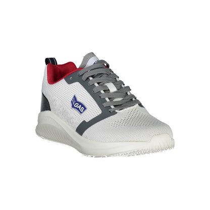 Gas White Polyester Sneaker - The Gentlemen's Vault