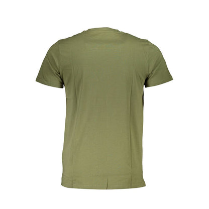 Cavalli Class Green Cotton T-Shirt - The Gentlemen's Vault