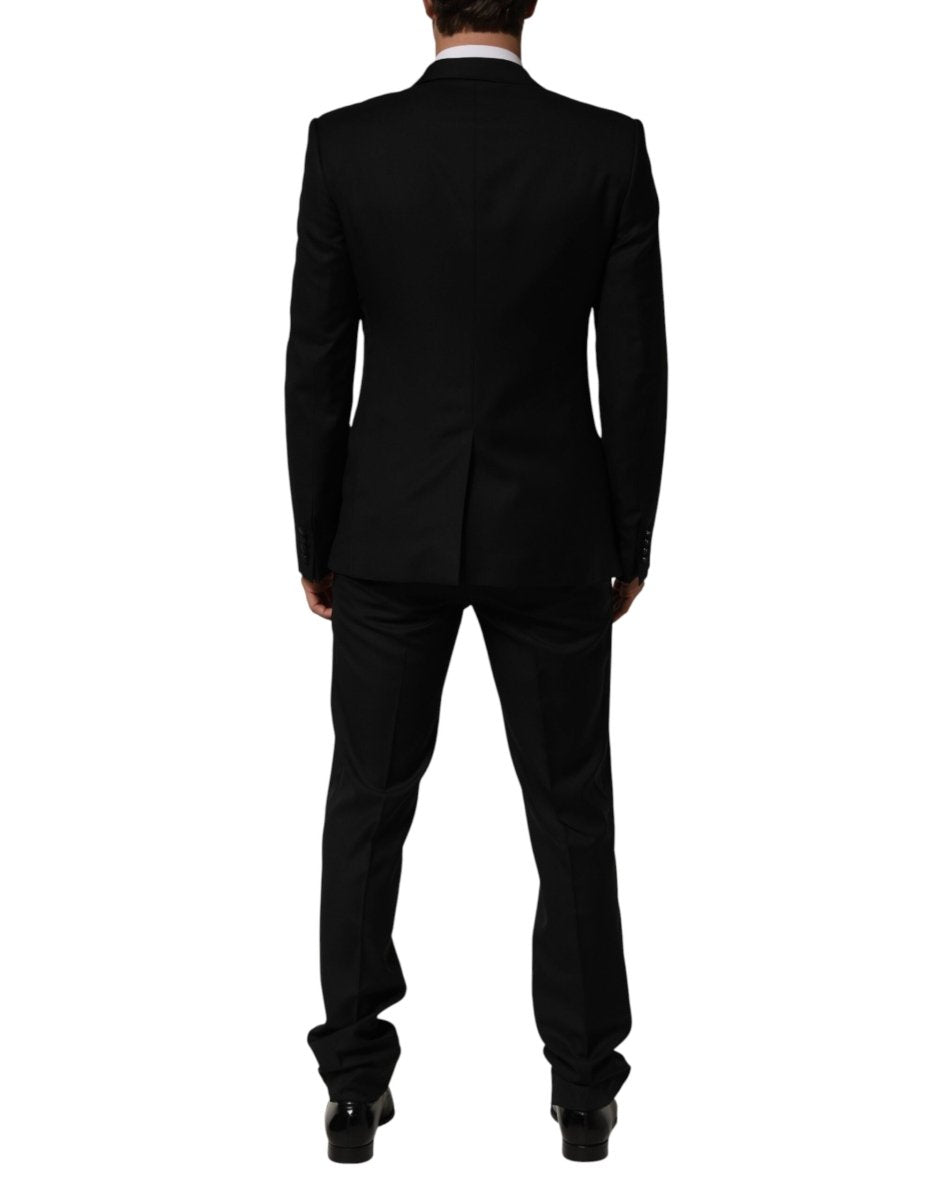 Dolce & Gabbana Black 2 Buttons Jacket Formal 2 Piece Suit - The Gentlemen's Vault