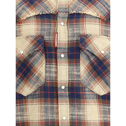 Dsquared² Cotton Farmer Shirt - The Gentlemen's Vault