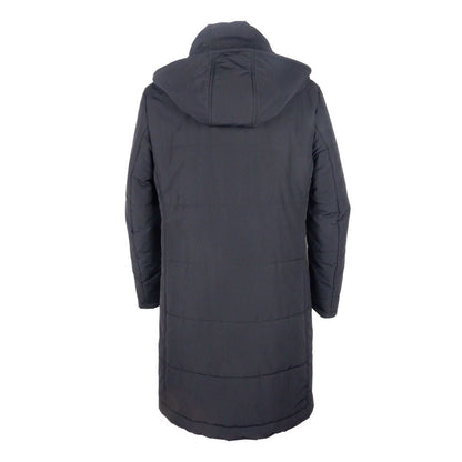 Made in Italy Black Wool Men's Raincoat - The Gentlemen's Vault