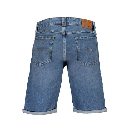 Tommy Hilfiger Blue Cotton Short - The Gentlemen's Vault