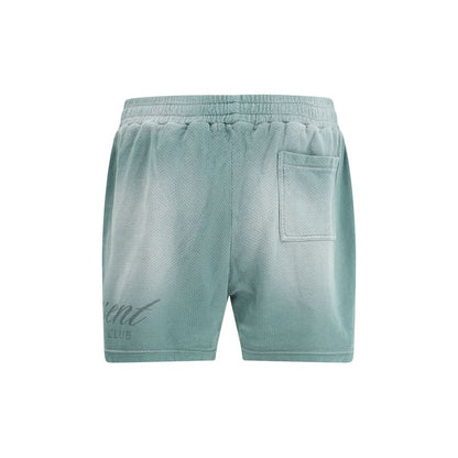Represent Green Cotton Bermuda Shorts - The Gentlemen's Vault