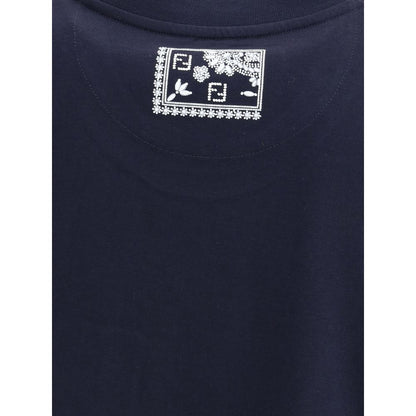 Fendi T-Shirt with bandana print pocket - The Gentlemen's Vault