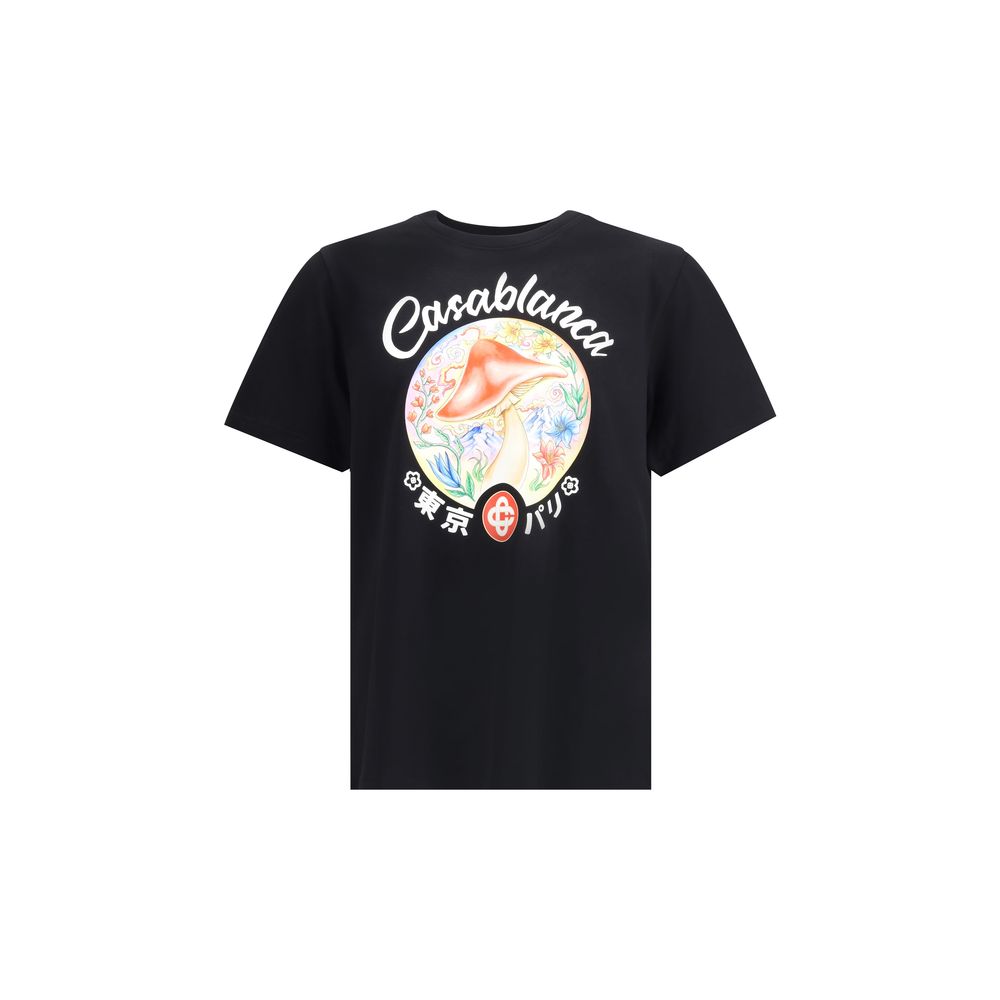 Casablanca Mushroom Emblem printed T-Shirt - The Gentlemen's Vault