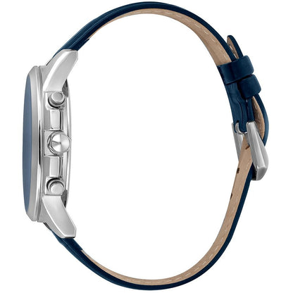 Just Cavalli Black Leather Dress Watch - The Gentlemen's Vault