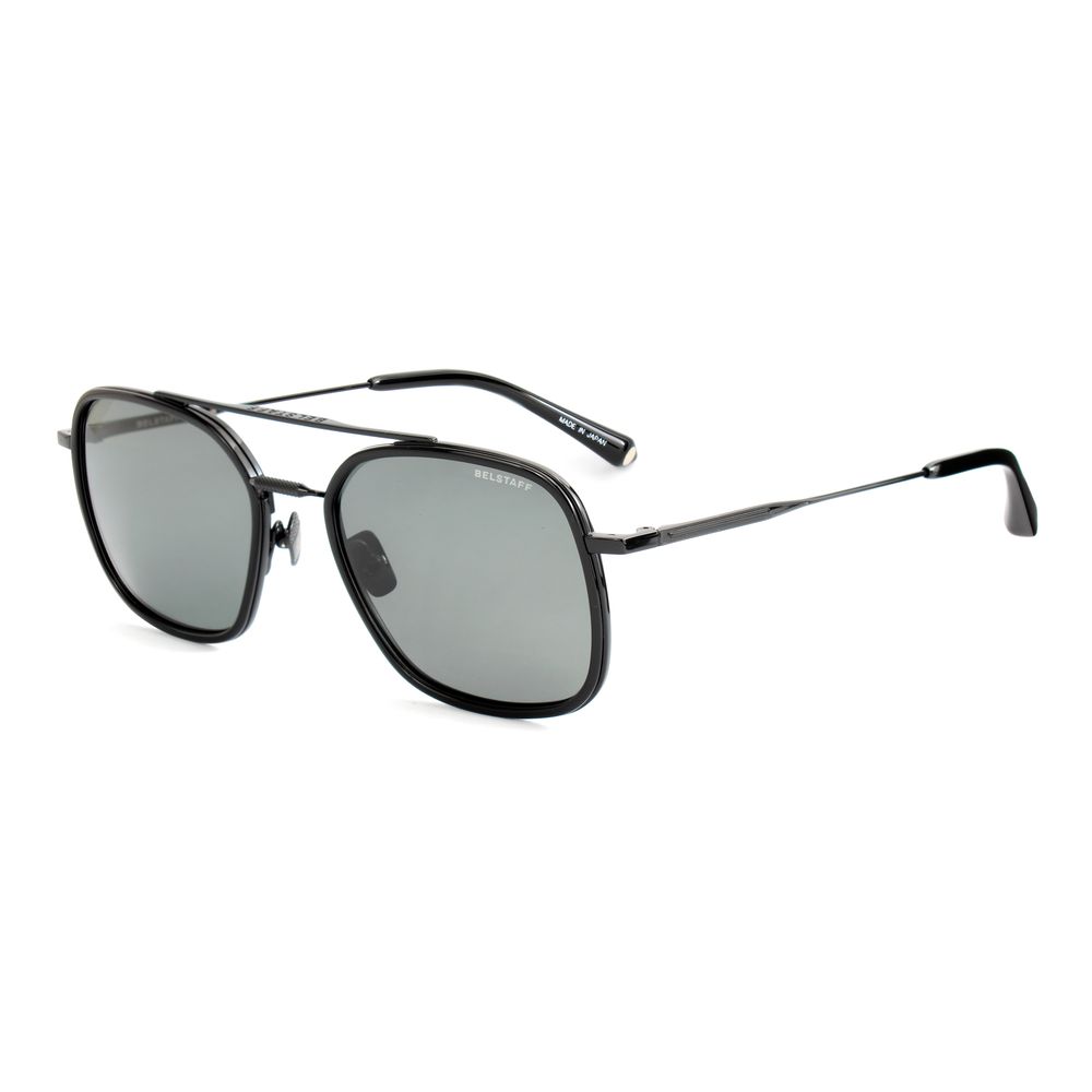 Belstaff Black Titanium Sunglasses - The Gentlemen's Vault