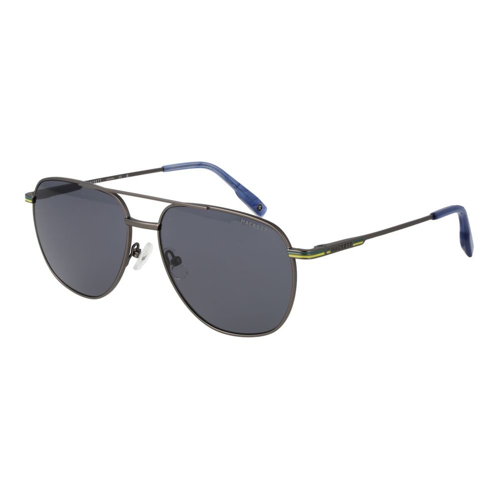 Hackett Gray Metal Sunglasses - The Gentlemen's Vault