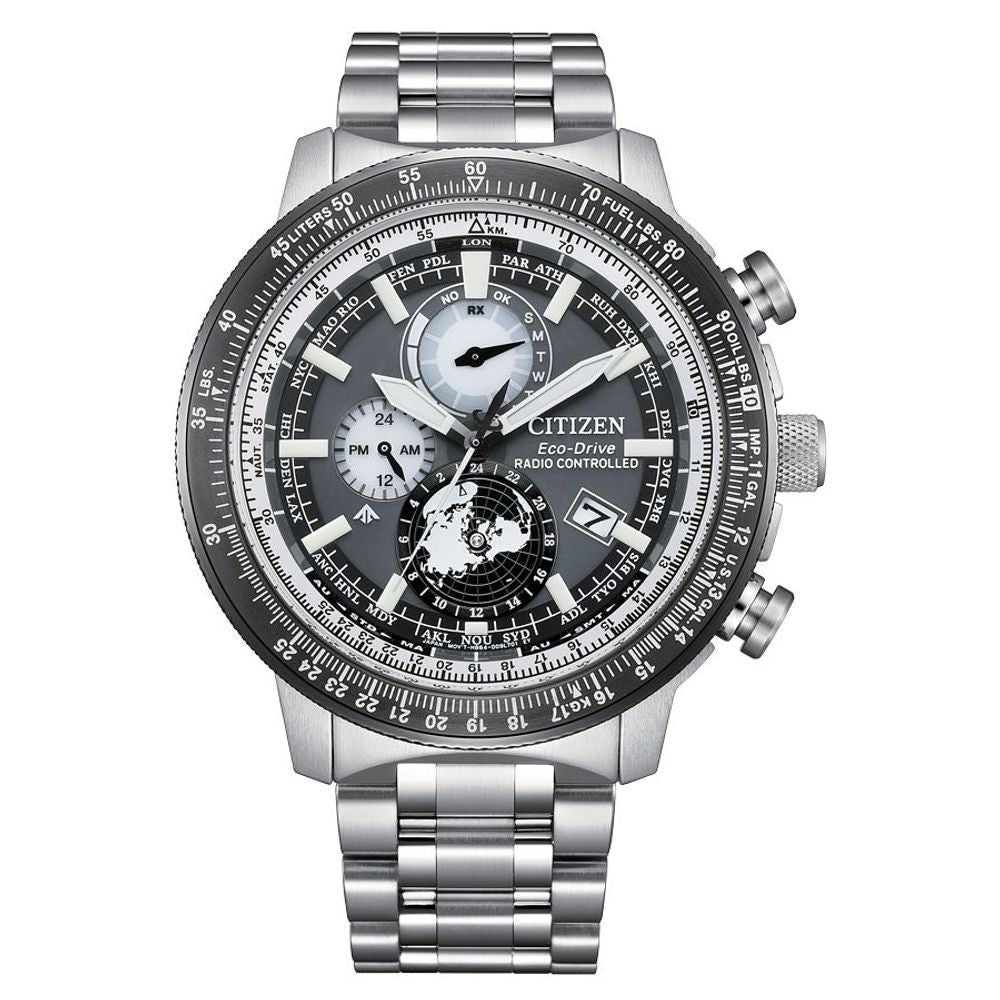 Citizen Gray Stainless Steel Sport Watch - The Gentlemen's Vault