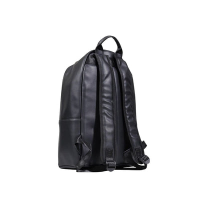 County of Milan Black Polyethylene Backpack - The Gentlemen's Vault