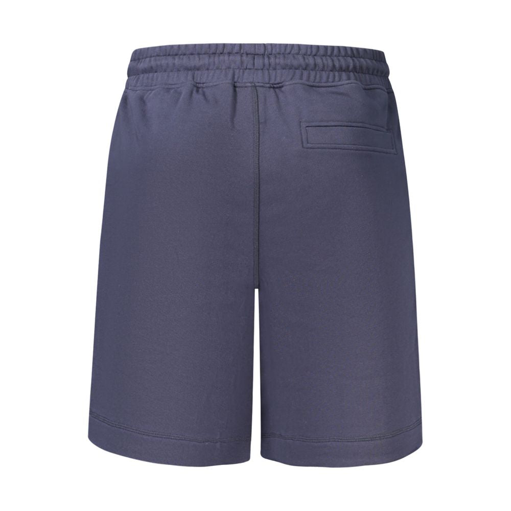 Hugo Boss Blue Cotton Pant - The Gentlemen's Vault