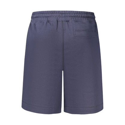 Hugo Boss Blue Cotton Pant - The Gentlemen's Vault