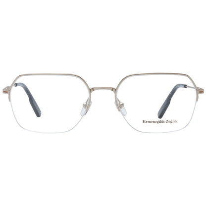 Ermenegildo Zegna Silver Men Glasses Frame - The Gentlemen's Vault