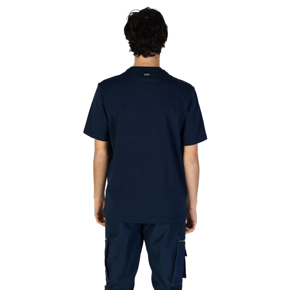 Antony Morato Blue Cotton T-Shirt - The Gentlemen's Vault