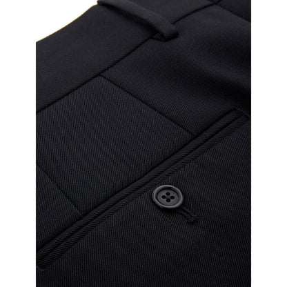 Dolce & Gabbana Elegant Polyester Black Pants for Men - The Gentlemen's Vault