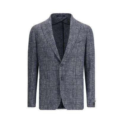 Tagliatore Blue Wool Coat - The Gentlemen's Vault