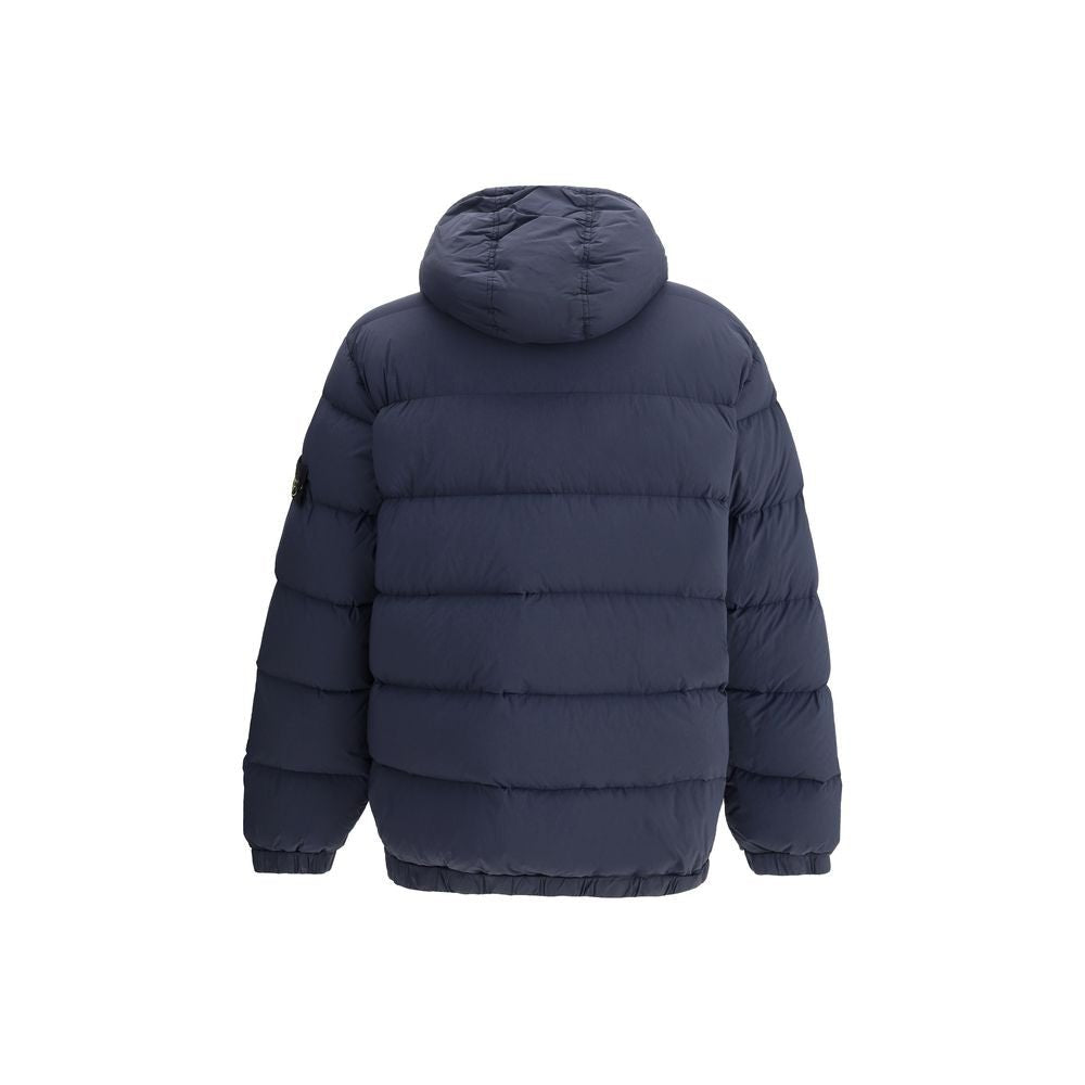 Stone Island Hooded Down Jacket - The Gentlemen's Vault