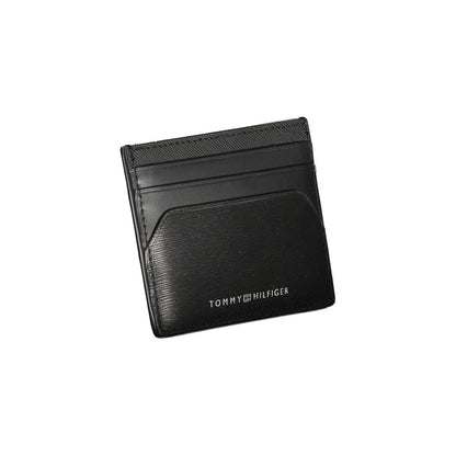 Tommy Hilfiger Black Leather Wallet - The Gentlemen's Vault