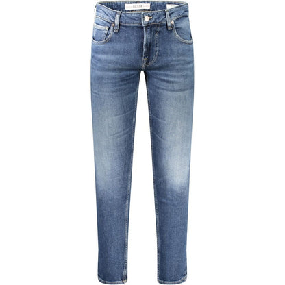 Guess Jeans Blue Cotton Jeans & Pant - The Gentlemen's Vault